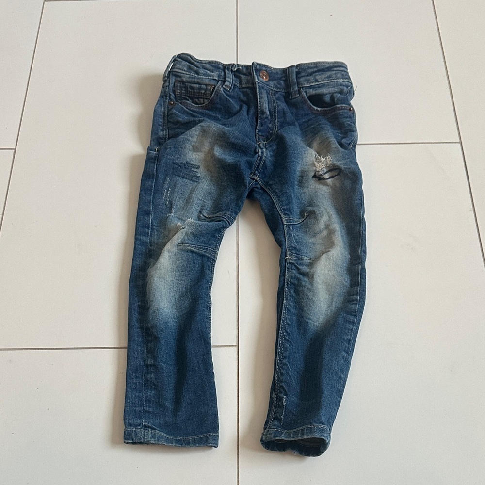 Mango Kids Denim Jeans 3/4